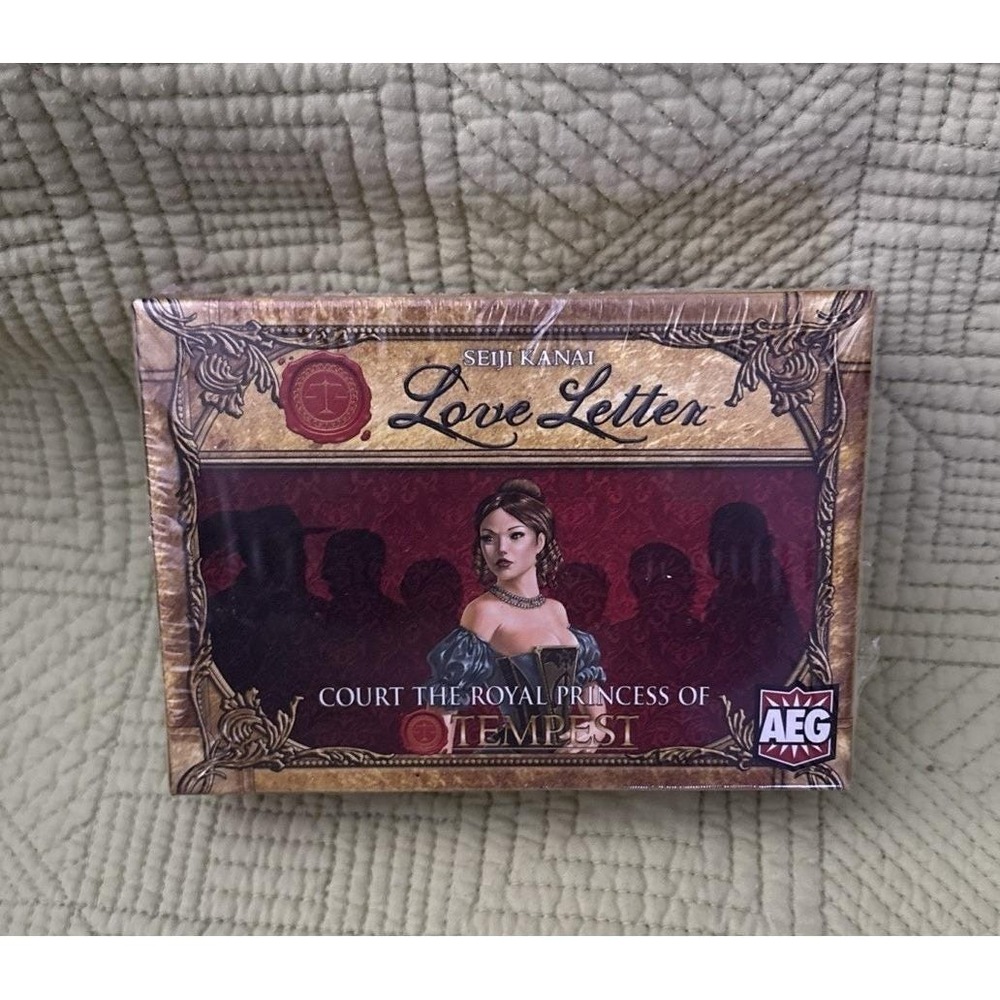 Love Letter Card Game Seiji Kanai AEG Tempest Court TheRoyal Princess New Sealed